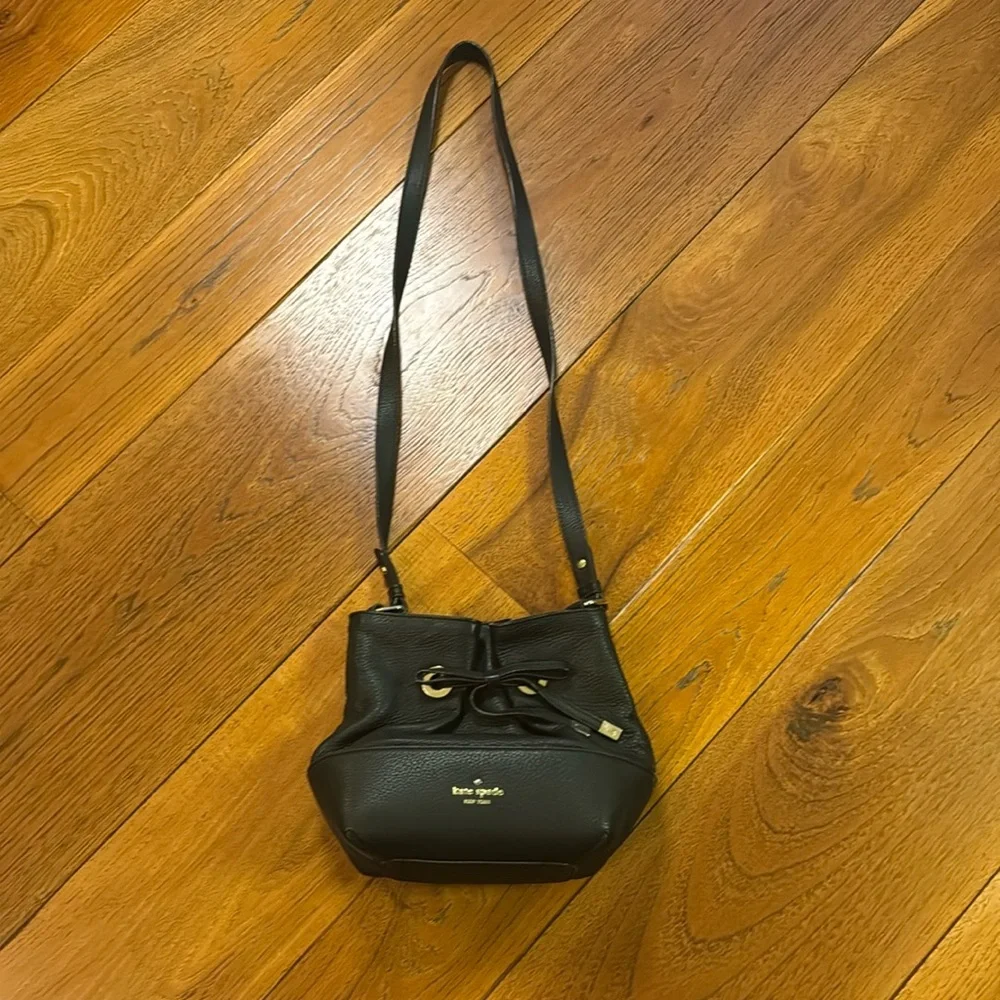 Kate Spade New York Leather Bucket Bag